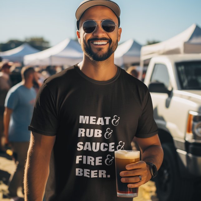 BBQ Cook Checklist and Ampersands T-Shirt (Creator Uploaded)