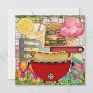 BBQ Cook Out - 4th of July! SRF Invitation