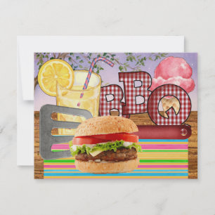 BBQ - Cookout Party - SRF Invitation