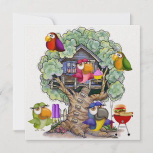 BBQ - Cookout - Party - SRF Invitation