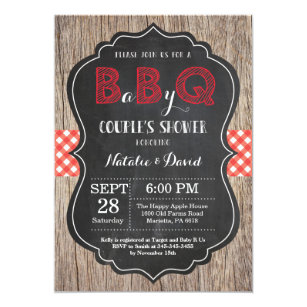 Couples Baby Shower Invitations Zazzle