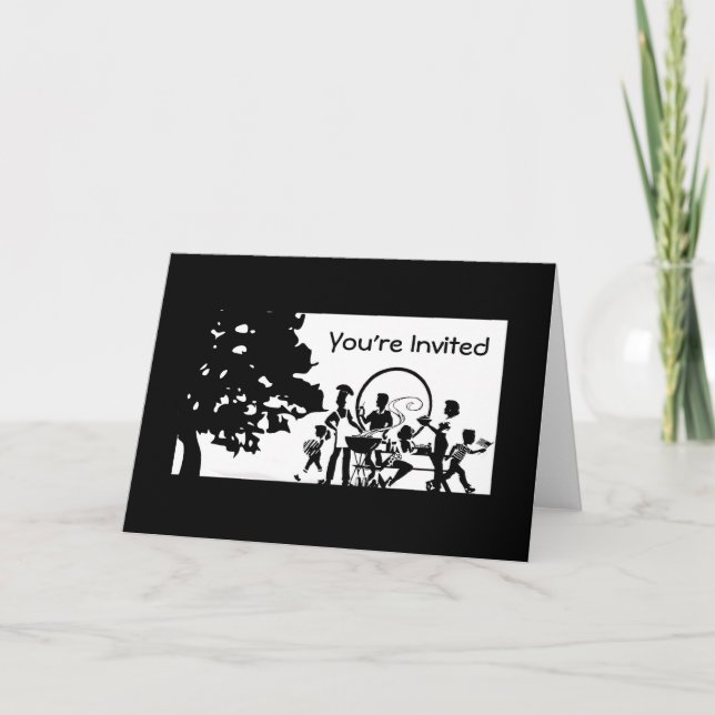 BBQ-Customizable Invitation (Front)