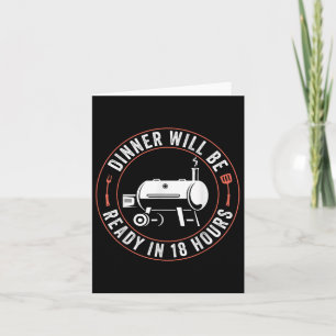Bbq Dad Funny Smoking Meat Smoker Barbecue Dad App Card