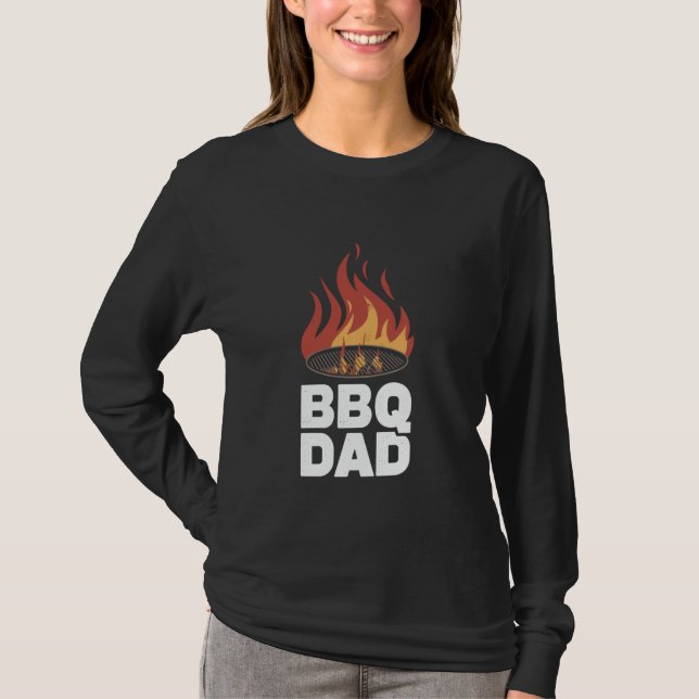 BBQ Dad Pun Smoked Meat Designs about Smoking Meat T-Shirt (Front)