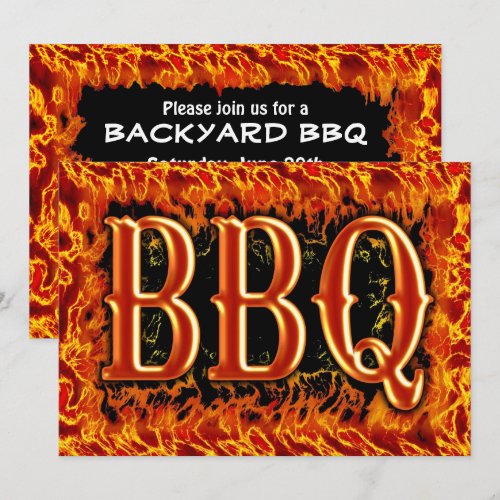 BBQ Invitations