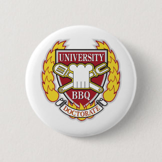 BBQ Doctorate Pinback Button