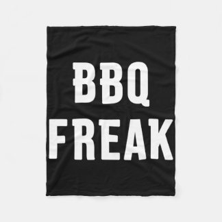 Bbq Freak 1 Fleece Blanket