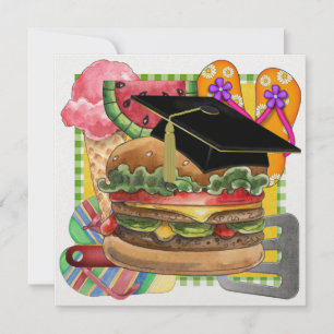 BBQ - Graduation / Every Day ! SRF Invitation