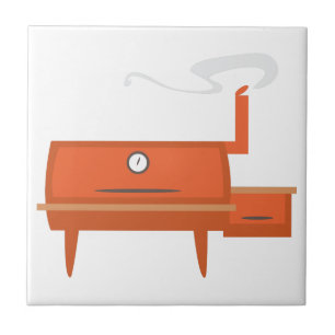 BBQ Grill Ceramic Tile