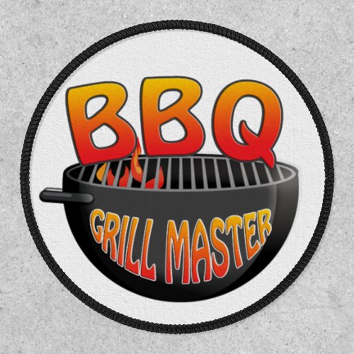 BBQ Grill Master  Barbecue  Patch