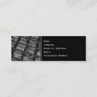 BBQ Grill Picture. Mini Business Card