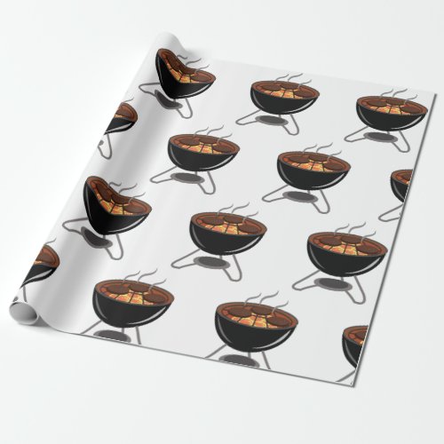 BBQ Grill Wrapping Paper