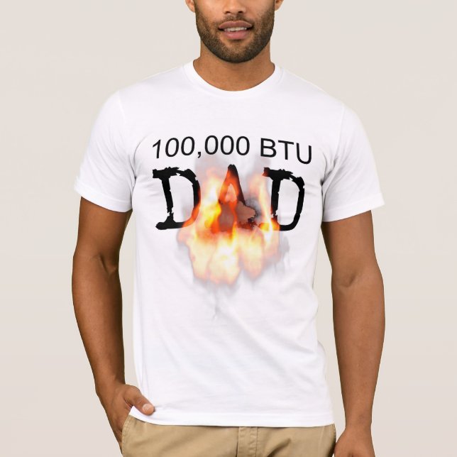 BBQ HOT Superdad 2013 SUPER DAD T-Shirt (Front)