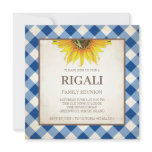 BBQ Invitation Gingham Print BBQ Invitation Gingham Print