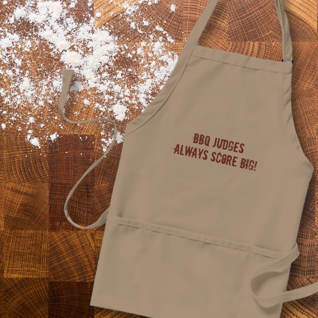 BBQ Judges Always Score Big! Apron (Creator Uploaded)