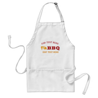 BBQ King add edit text Aprons
