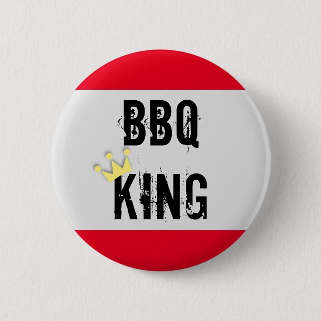BBQ King Button (Front)