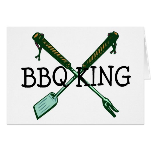 BBQ King Cards (Front Horizontal)