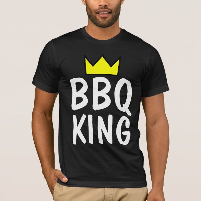 BBQ KING FATHER'S DAY DAD T-SHIRTS (Front)