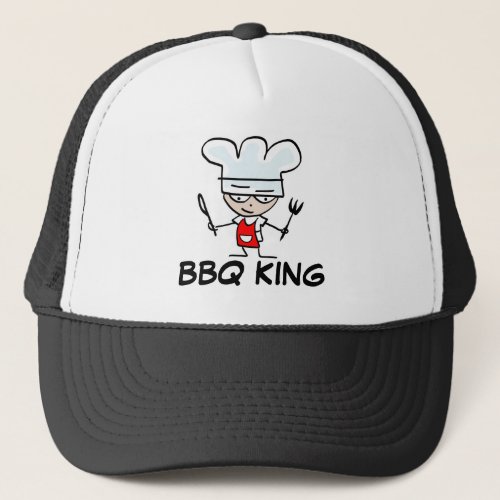 BBQ King hat for men