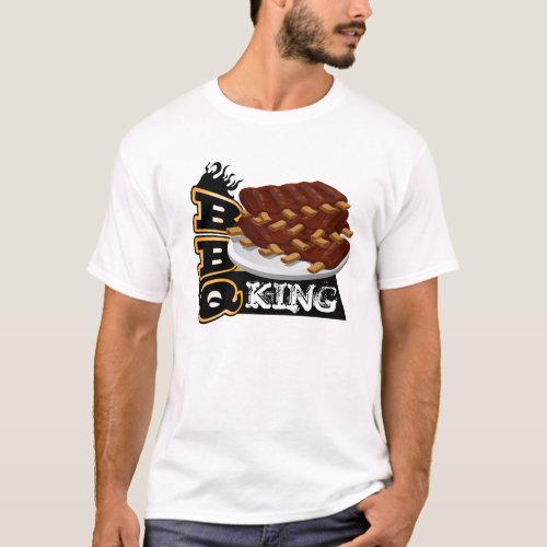 BBQ KING Ribs Icon T_Shirt