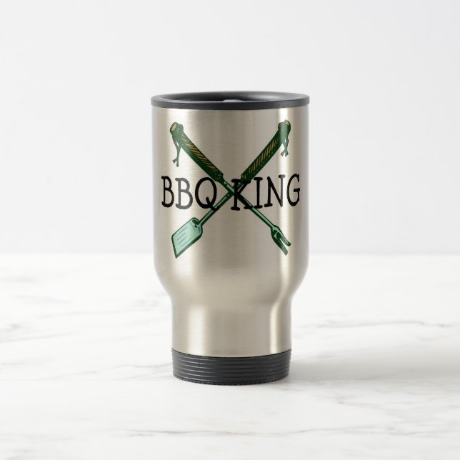 BBQ King Travel Mug (Center)