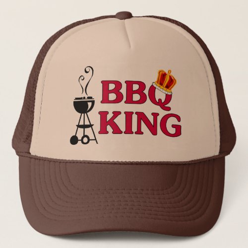 BBQ King Trucker Hat