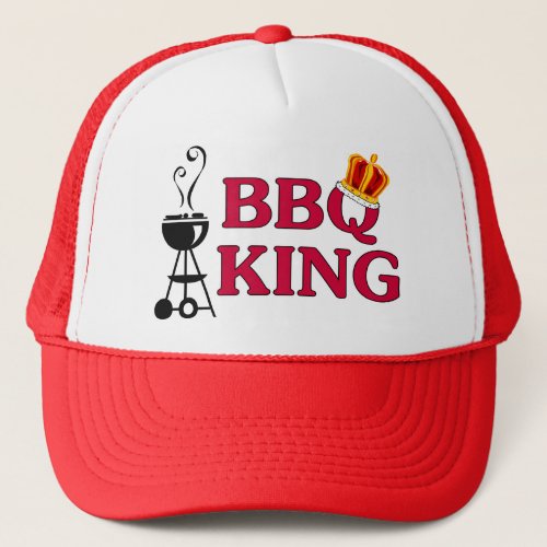 BBQ King Trucker Hat