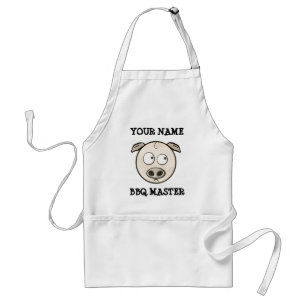 BBQ MASTER CUSTOMIZABLE APRON