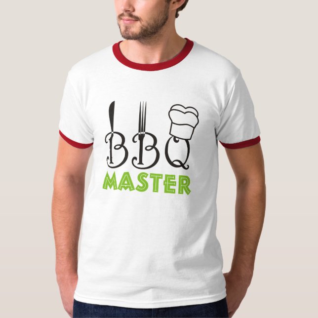 Bbq Master Father's Day T-Shirts (Front)
