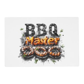  BBQ Master Laminated Placemat