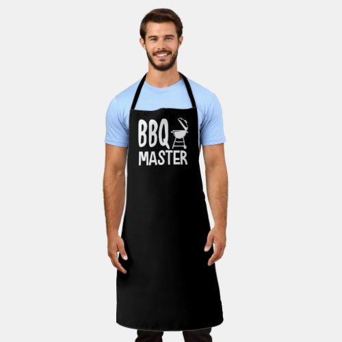 BBQ Master Large Black Apron