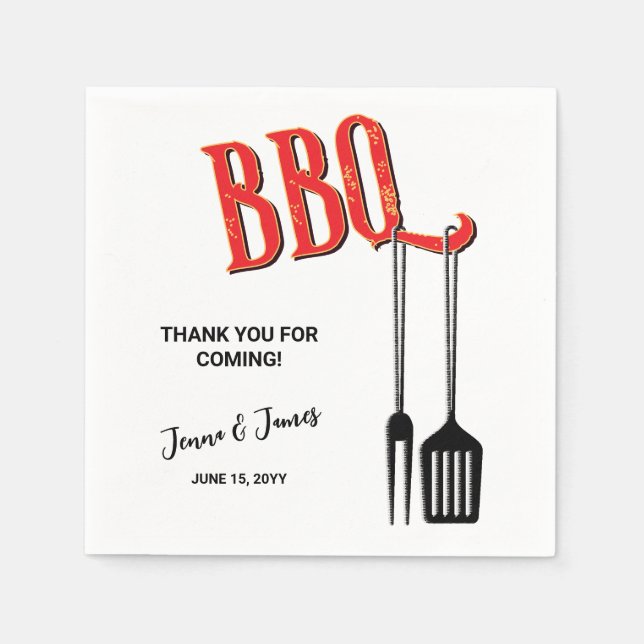 BBQ NAPKINS (Front)