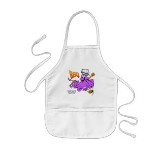 BBQ Octopus Kids Apron