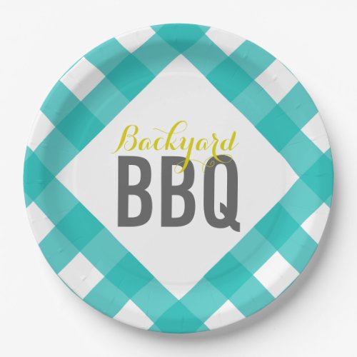 BBQ Paper Plates Customizable