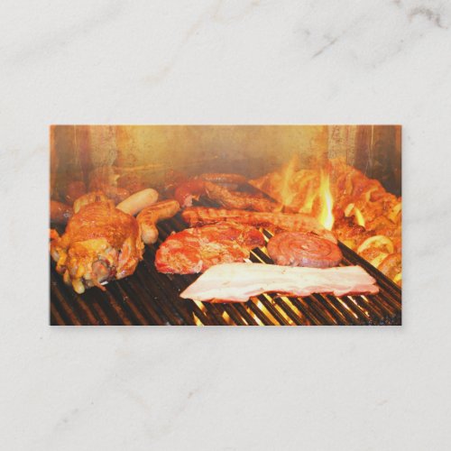 BBQ Party Business Card