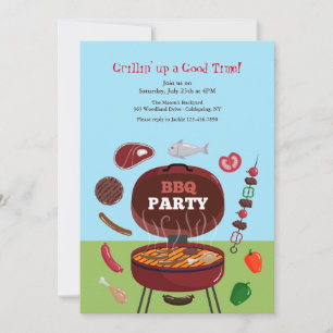 BBQ Party Invitation