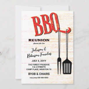 BBQ Party Invitation
