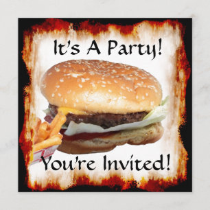 BBQ Party! Invitation