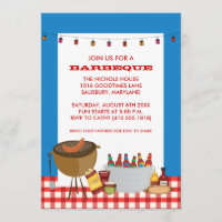 BBQ Party Invitations