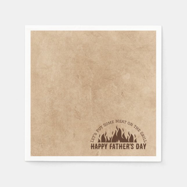 BBQ Party Paper Napkin For Any Occasion (Front)