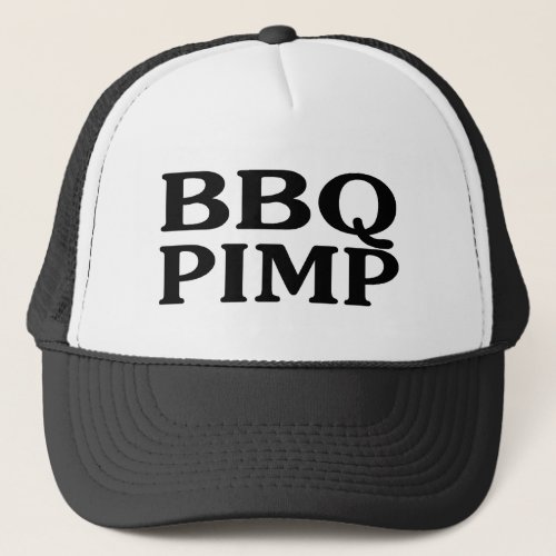 BBQ Pimp Trucker Hat