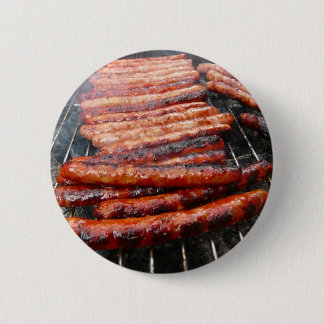 BBQ PINBACK BUTTON