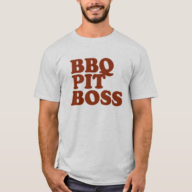 BBQ Pit Boss T-Shirt (Front)