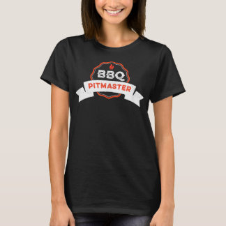BBQ Pitmaster distressed graphic T-Shirt