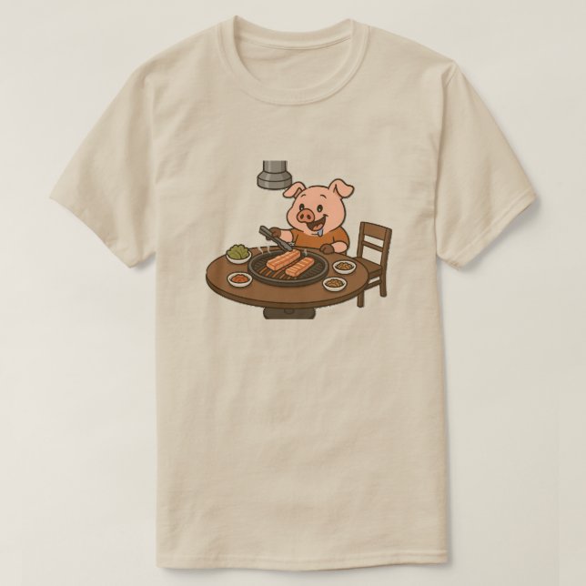 BBQ Pork T-Shirt (Design Front)
