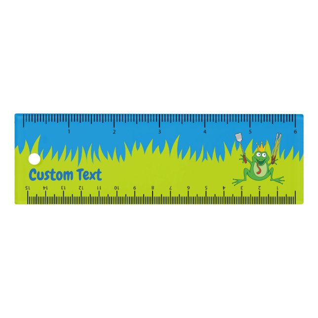 BBQ prince 6 inch Ruler (Front)