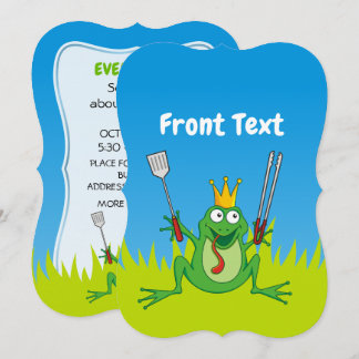 BBQ Prince Invitation