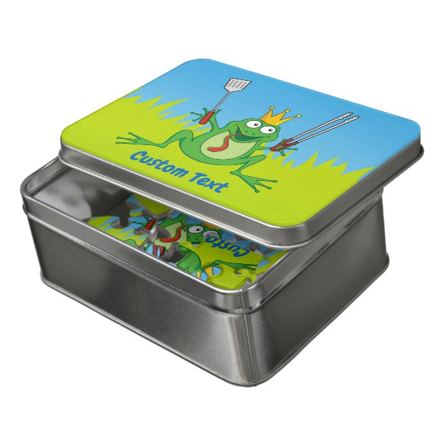 BBQ prince Jigsaw Puzzle (Lid Open)