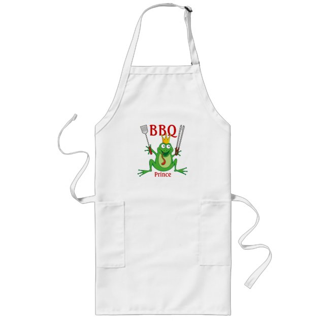 BBQ prince Long Apron (Front)